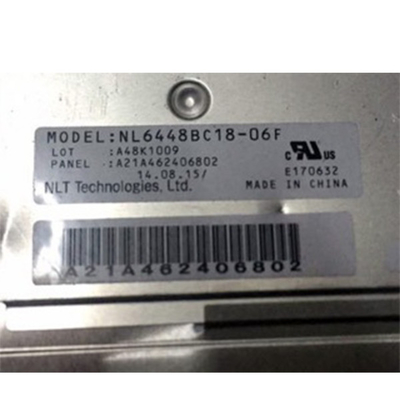 5.7 นิ้ว 640*480 76PPI NL6448BC18-06F แผ่นจอ LCD สําหรับอุตสาหกรรม