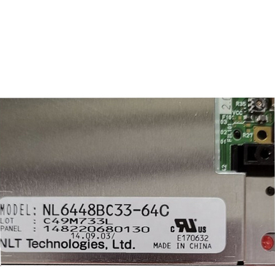 สําหรับ NEC NL6448BC33-64C 10.4 นิ้ว 640 * 480 LCM a-Si TFT-LCD แพเนล
