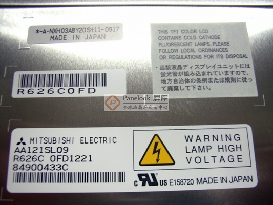 AA121SL09 โมดูล TFT LCD 12.1 นิ้ว 800 * 600 จอจอ LCD
