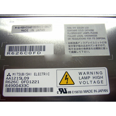 AA121SL09 โมดูล TFT LCD 12.1 นิ้ว 800 * 600 จอจอ LCD