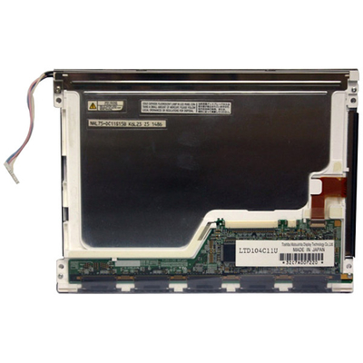 10.4 นิ้ว LTD104C11U LCD อุตสาหกรรมจอแสดงผล