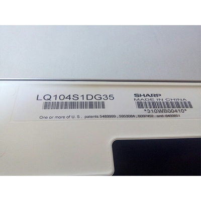 LQ104S1DG35 หน้าจอแอลซีดีเดิม 10.4 นิ้ว สําหรับ Sharp