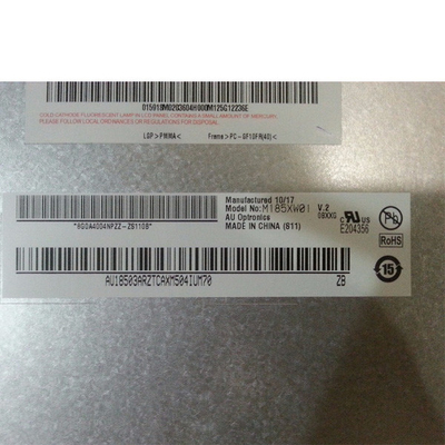 Originating M185XW01 V2 หน้าจอ LCD ขนาด 18.5 นิ้ว ขนาด 60Hz