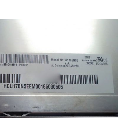 5.0V ประเภท 30 pin M170EN05 V4 TFT LCD Panel สําหรับ AUO