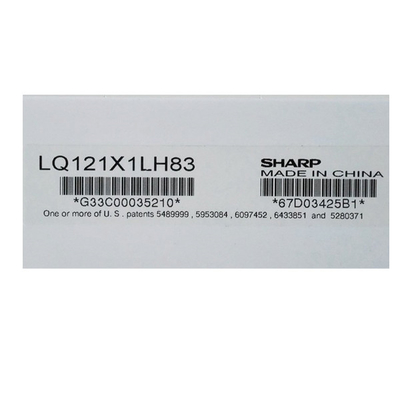 LQ121X1LH83 แผนจอ LCD TFT อุตสาหกรรมขนาด 12.1 นิ้ว 1024 * 768