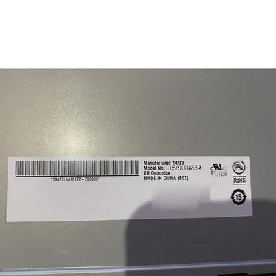 G150XTN03.2 ของแท้ในคลัง 15.0 นิ้ว 85PPI จอจอ LCD สําหรับ AUO