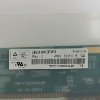 HSD100IFW2-B00 HannStar 10.1 นิ้ว แผนจอ LCD 1024 * 600 จอ LCD