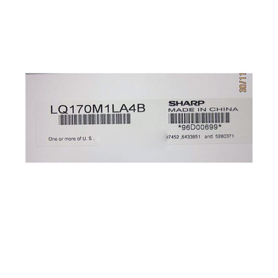 LQ170M1LA4B LCD Screen 17.0 นิ้ว LCD Display โมดูล TFT
