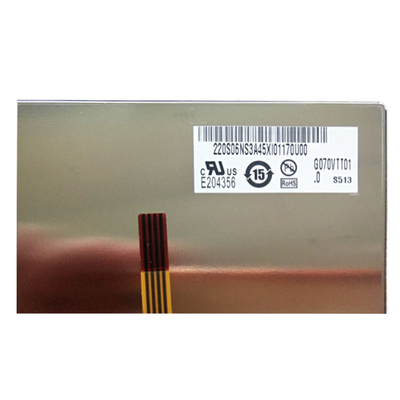 ขนาด 7.0 นิ้ว G070VTT01.0 อุตสาหกรรมจอ LCD ด้วยการสัมผัส