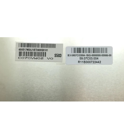 7.0 นิ้ว C070VW02 V0 จอ LCD สําหรับ AUO