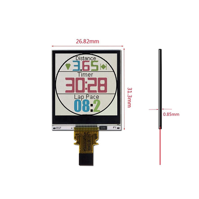 LS013B7DH06 1.33 นิ้ว 128 ((RGB) * 128 ความละเอียด LCD Display แผ่น LCD