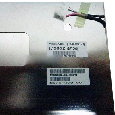 สําหรับ AUO C070FW03 V0 7.0 นิ้ว 30 ปิน TFT LCD Screen
