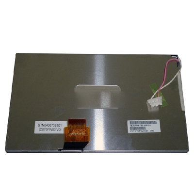 ใหม่ 7.0 นิ้ว C070FW02 V0 TFT สิปิสิคแอนาล็อก RGB 30 pin LCD Module