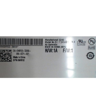 B173RW01 V4 17.3 นิ้ว 60Hz LCD Moudle พร้อมเครื่องขับ LED