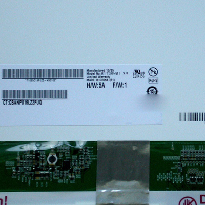 ให้บริการ 17.3 นิ้ว B173RW01 V3 RGB 1600 * 900 จอ LCD