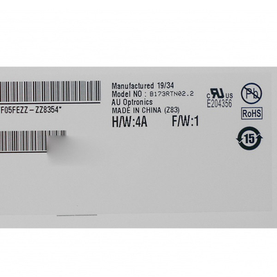 B173RTN02.2 ของเดิมในคลัง 17.3 นิ้วจอ LCD สําหรับ AUO