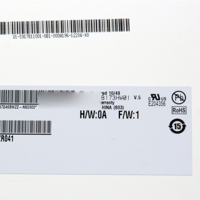 B173HW01 V5 127PPI 40 pin จอ LCD 60Hz สําหรับ AUO