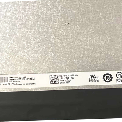 คุณภาพดี 17.3 นิ้ว B173HAN05.1 แผ่น LCD 240Hz สําหรับ AUO
