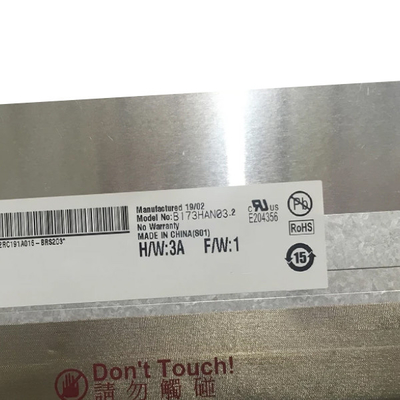 คุณภาพดี B173HAN03.2 40 pin กับ LED ไดรเวอร์จอ LCD