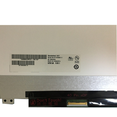 B173HAN01.6 17.3 นิ้ว WLED 15K ชั่วโมงกับ LED คนขับจอ LCD