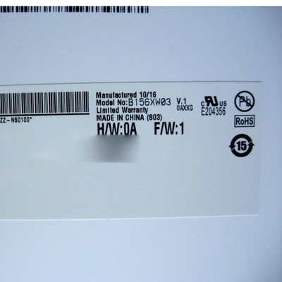 หน้าจอ LCD ขนาด 15.6 นิ้ว B156XW03 V1 สําหรับ AUO