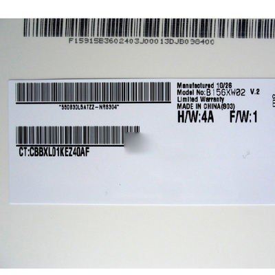 B156XW02 V2 HW4A ขนาด 15.6 นิ้ว พร้อมจอ LCD