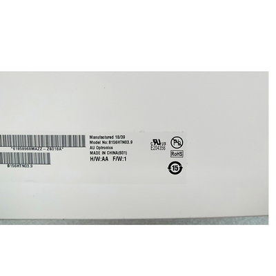 RGB Vertical Strip B156HTN03.9 15.6 นิ้ว TFT LCD Display
