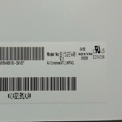 B152EW01 V1 15.2 นิ้ว 1280*854 จอ LCD LVDS