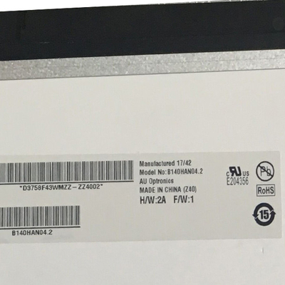 B140HAN04.2 14.0 นิ้ว 1920*1080 LCD SCREEN DISPLAY สําหรับคอมพิวเตอร์