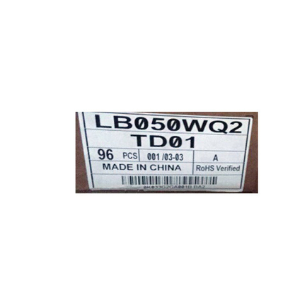 LB050WQ2-TD01 TFT LCD Display Screen สําหรับการนําทางรถยนต์