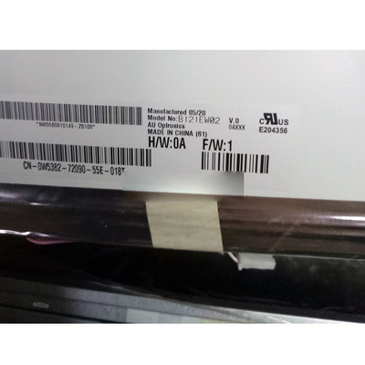 B121EW02 V0 หน้าจอ TFT-LCD ขนาด 12.1 นิ้ว 1280*800 สําหรับคอมพิวเตอร์เล็ปโตป