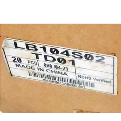 LB104S01-TD01 แผ่นจอ LCD ของแท้ใหม่ขนาด 10.4 นิ้ว สําหรับอุตสาหกรรม
