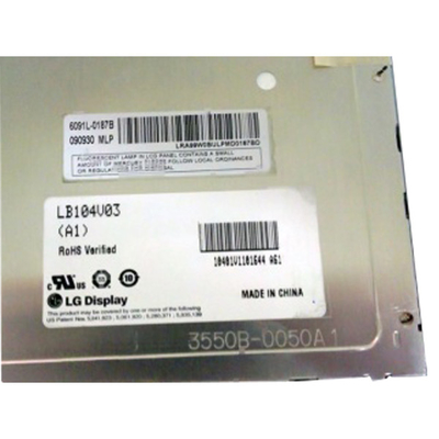 LB104V03-A1 10.4 นิ้ว 30 ปิน 640 * 480 จอ LCD สําหรับอุตสาหกรรม