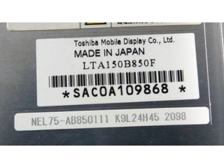 LTA150B850F 15.0 นิ้ว 400 cd/m2 แผ่นจอ LCD LCD Module