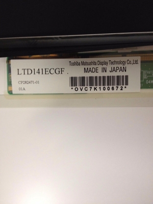 LTD141ECGF 14.1 นิ้ว LVDS 262K TFT-LCD จอแสดงผล