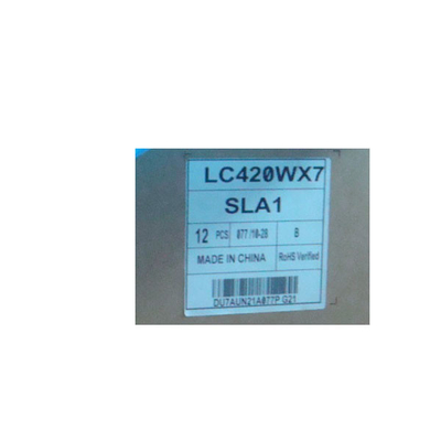 42.0 นิ้ว LC420WX7-SLA1 จอ LCD 1366 * 768 30 ปินจอ LCD