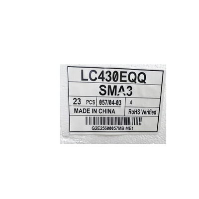 LC430EQQ-SMA3 จอ LCD ขนาด 43.0 นิ้ว สําหรับทีวี