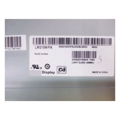 LM215WFA-SSG2 21.5 นิ้ว IPS LCD มอนิเตอร์สัมผัสสําหรับ LG