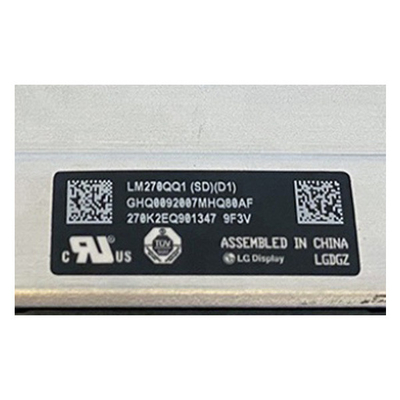 LM270QQ1-SDD1 โมดูลจอ LCD 5K ขนาด 27.0 นิ้ว สําหรับจอทํางาน