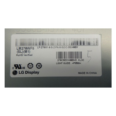 LM270WF5-SLM1 27.0 นิ้ว 1920*1080 โมดูลแผ่น LCD อุตสาหกรรม