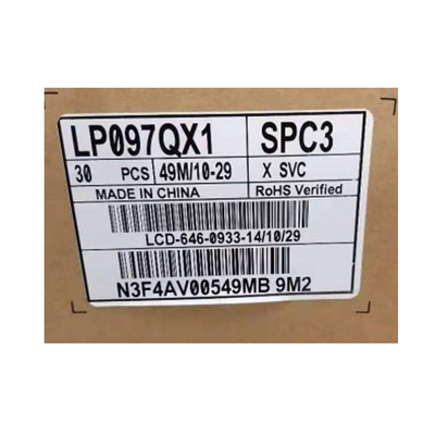 LP097QX1-SPC3 9.7 นิ้ว 2048*1536 โมดูลจอ LCD สําหรับ LG