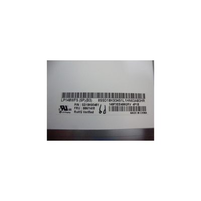 LP140WF5-SPB3 14.0 นิ้ว IPS LCD Display สําหรับ Lenovo T480 T480S T470 T470S