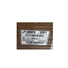 LP140WF6-SPF1 แผ่นจอ LCD 1920*1080 โมดูลจอ LCD