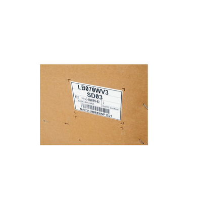 LB070WV3-SD03 7.0 นิ้ว TFT LCD Screen 800*480 แผ่น LCD IPS