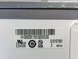 G101STN01.E 10.1 นิ้ว หน้าจอ LCD ของแท้ใหม่