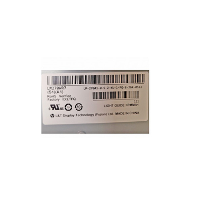 หน้าจอ LCD ขนาด 27.0 นิ้วใหม่ LM270WR7-SJA1