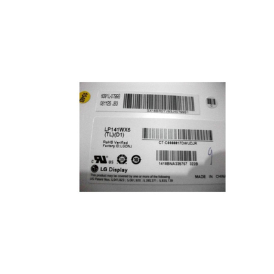 1280*800 LP141WX5-TLD1 14.1 นิ้ว 60Hz แผ่น LCD