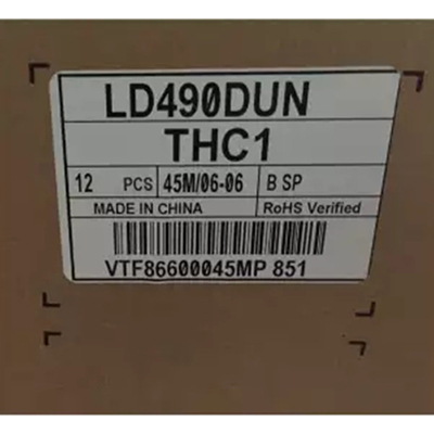 ผนังวิดีโอ LCD ขนาด 49 นิ้วสำหรับจอแสดงผล LG LD490DUN-THC1