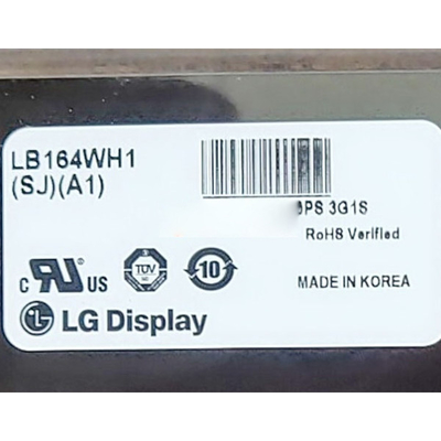 16.4 นิ้ว LB164WH1-SJA1 แถบยืด LCD 1366 × 238 IPS