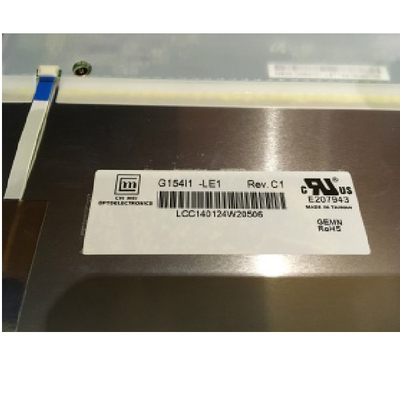 จอแสดงผล LCD 15.4 นิ้ว G154I1-LE1 แผง LCD สำหรับอุตสาหกรรม